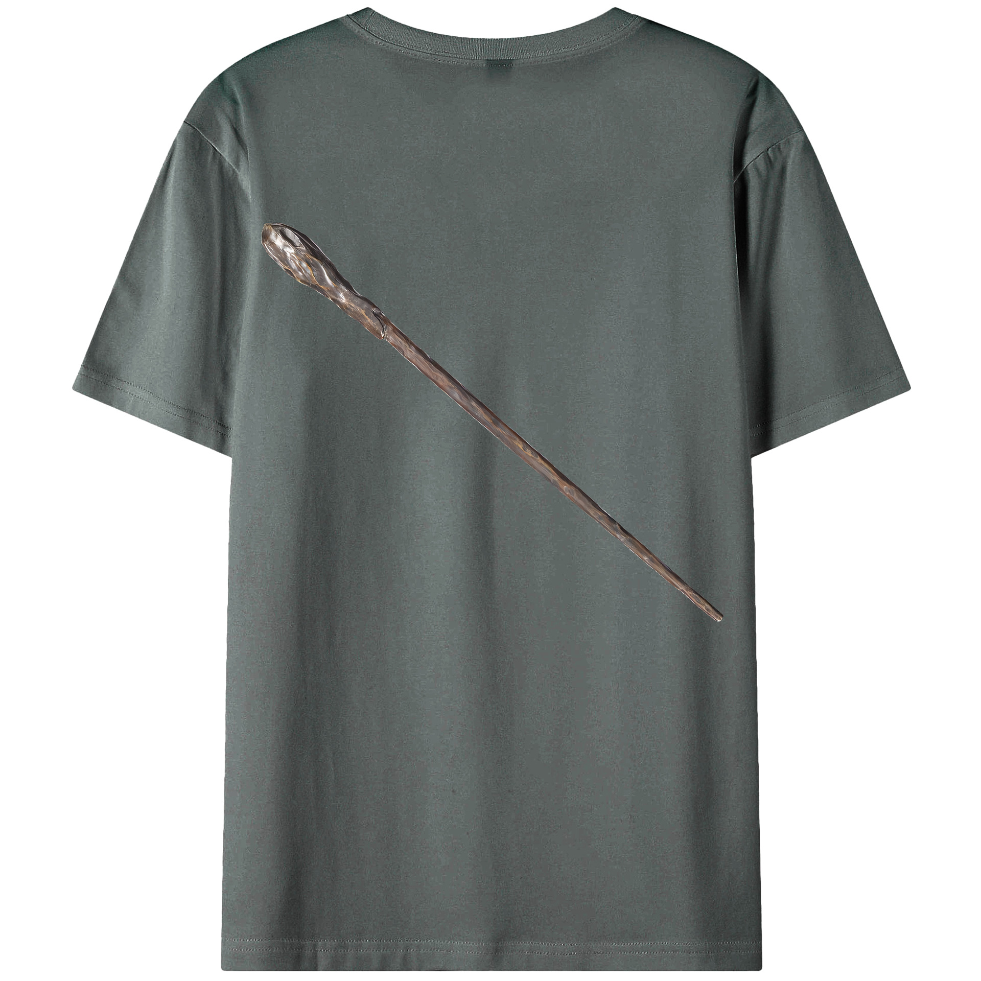 （画像用） Harry Potter ハリー・ポッターシリーズ 綿100％ メンズ半袖Tシャツ（バックプリント） 通気性